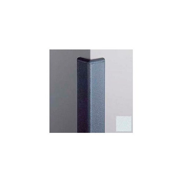 Pawling Surface Mounted Corner Guard 90Deg, 2'' Wings, 4'H W/Caps, BL Ice CG-20R-4-29 - main